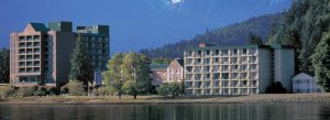 The 337-room Harrison Hot Springs, British Colombia, Canada. Is this what the Niagara Lodge is destined to look like on the once-beautiful and natural Goat Island?