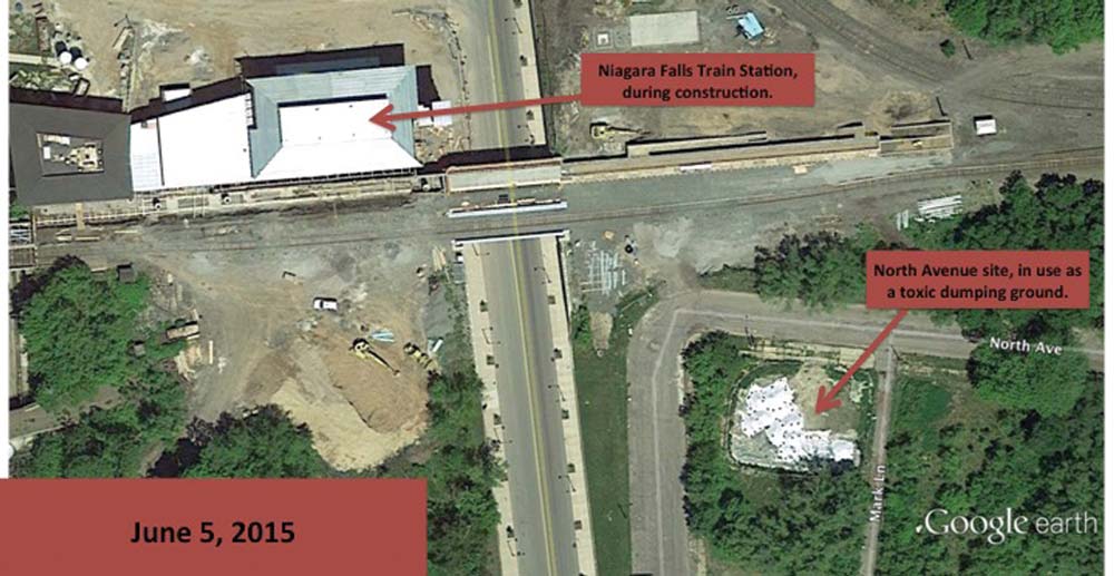 Aerial Images Contradict City Official’s Claim About Date of Falls’ Radioactive Waste Pile