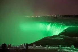 Niagara Falls to be Illuminated in Green for St. Patrick’s Day