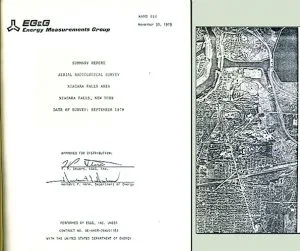 The US Dept of Energy conducted surveys in 1979 to determine the amount of radioactive sites there were in Niagara Falls. They found more than 100.
