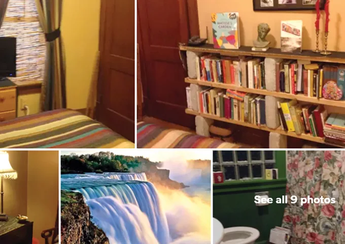 On Kristen’s airbnb listing she posts nine pictures of the room she rents in her house on Orchard Parkway. The reviews have been favorable. There about 300 other property owners in Niagara Falls who also list rooms or apartments for rent by the night to tourists. If Kristen rents her room out for 60 nights per year she earns about $3,000 which will make a small dent in the super high property taxes she [and everyone in Niagara Falls] has to pay. In a free society, we are trying to find anything wrong with this free enterprise.