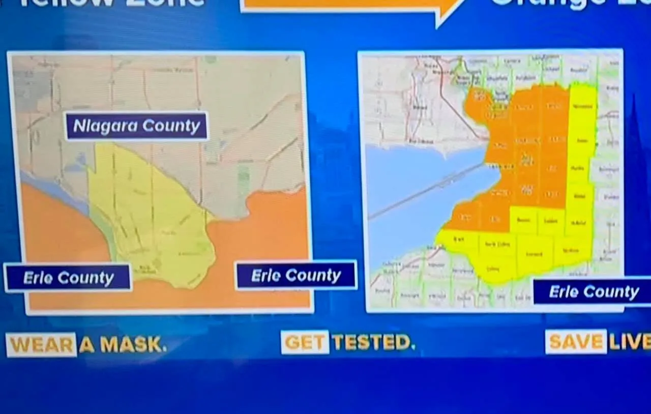 New COVID-19 Restrictions Hit Erie County and Part of Niagara County