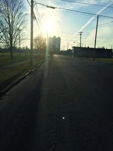 It’s a lonely street this side of Seneca.