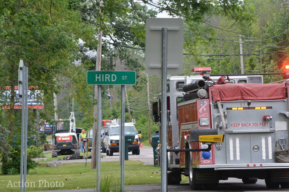 THE ACTION: River Road, from Liberty Dr. to Williams Rd., Closed Due to Gas Line Being Struck