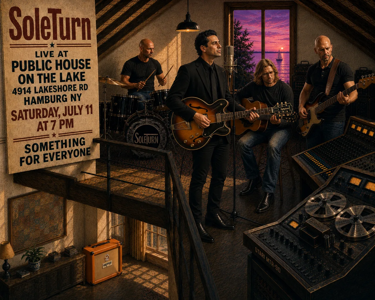 SoleTurn Super Rock Group Has Two Upcoming Concerts