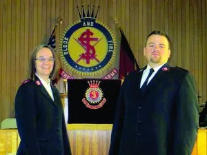 Captains Delia and Stephen Carrol.