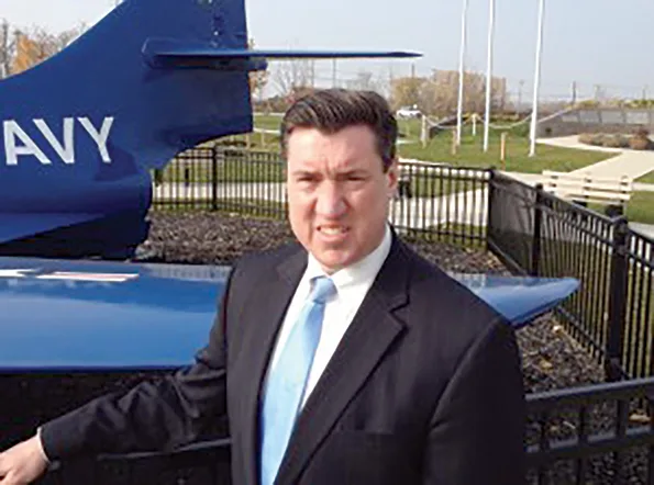 DA Candidate John Flynn ...celebrates Irish roots