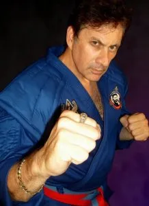 Frank Dux, a living martial arts legend, divides his time between Los Angeles, Houston and Western New York.