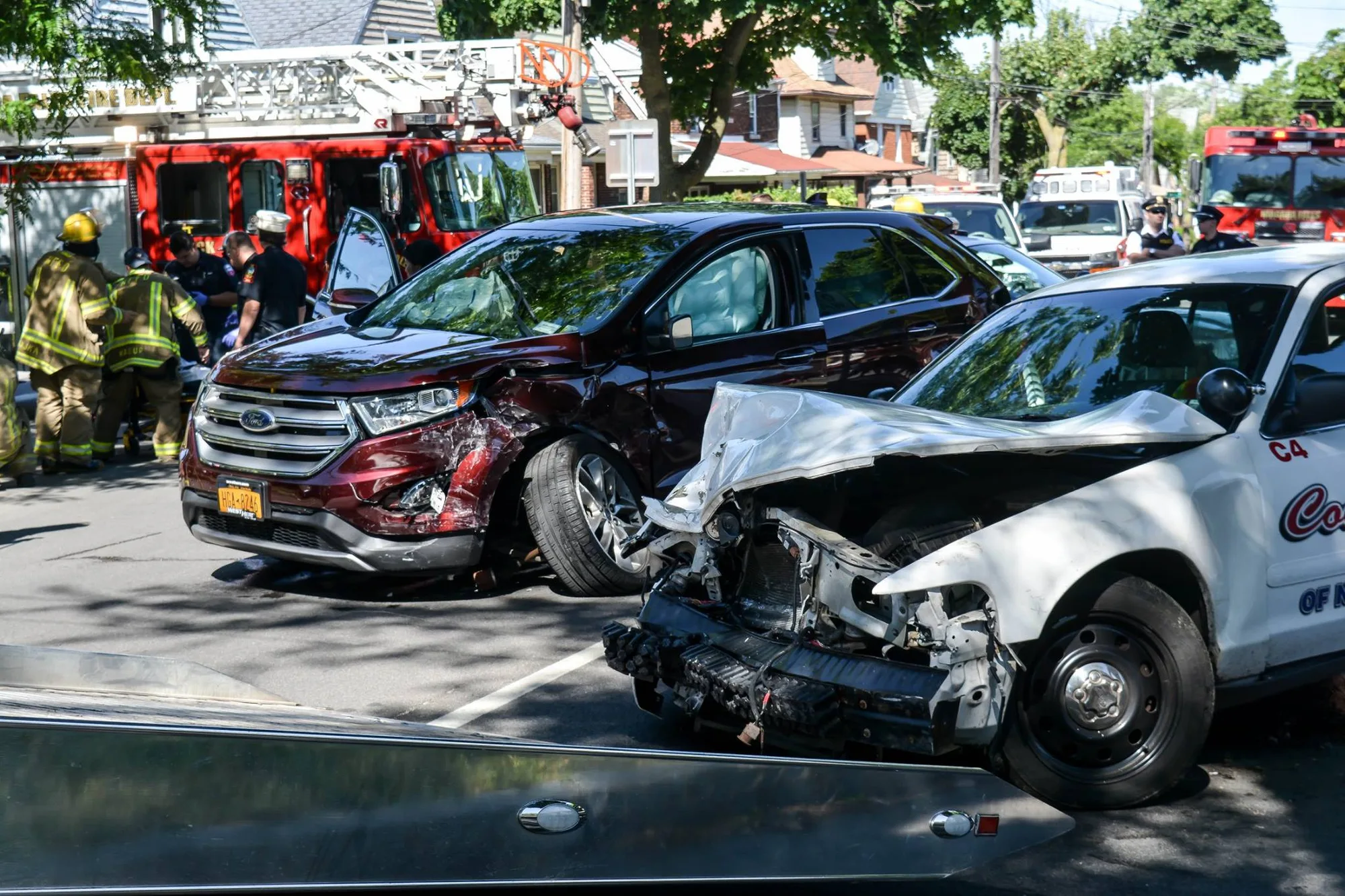 THE ACTION PHOTOS: Horrific Motor Vehicle Accident at 15th & Walnut