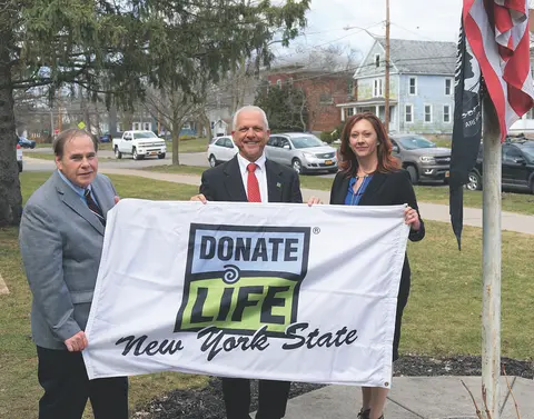 County Officials Kick Off National Donate Life Month in Niagara County