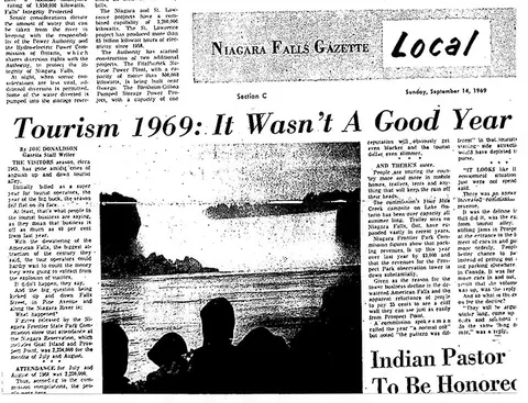 History to repeat itself as falls dewatering recalls 1969 fiasco