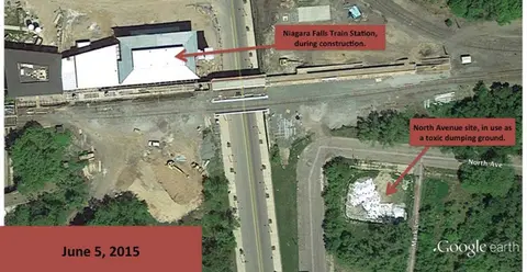Aerial Images Contradict City Official’s Claim About Date of Falls’ Radioactive Waste Pile