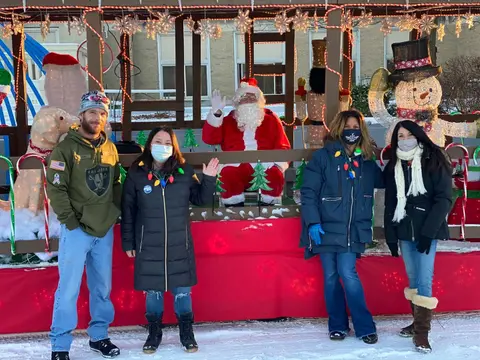 Faso Campaign Holds Christmas Event Drawing Hundreds of Niagara Falls Residents