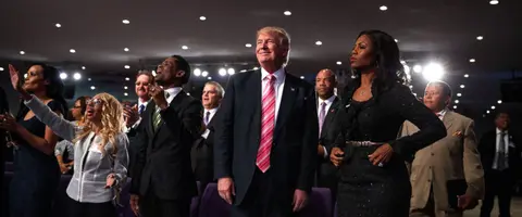 Trump seeking Black votes