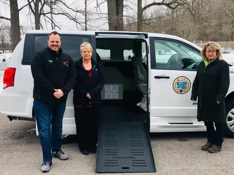 Niagara County Office for the Aging Adds Two New Wheelchair Accessible Vans to Fleet