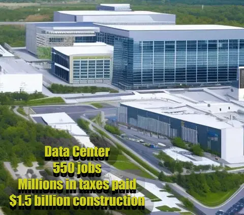 Don’t Let Mayor’s Ego Stop $1.5 Billion Data Center’s 550 Jobs; High Speed Internet Citywide