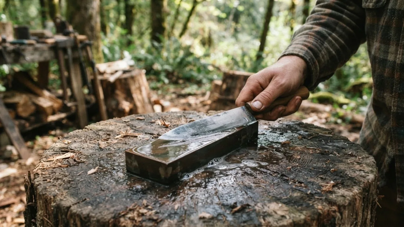 knife sharpened 