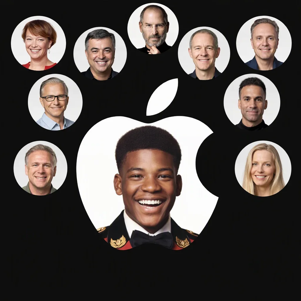Apple's iPhone Duo Page: 65 People, Four White Men