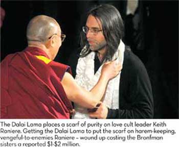 CULT OF NXIVM PART 6: RANIERE AND THE BRONFMANS TRY TO BUY THE DALAI LAMA
