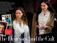 From the Vanity Fair Magazine, November 2010, Sara Bronfman (left), Clare Bronfman (right)