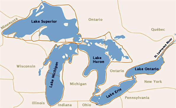The Great Lakes have the greatest concentration of fresh water in the world. How much should the cities in the Great Lakes region share with the rest of the world?