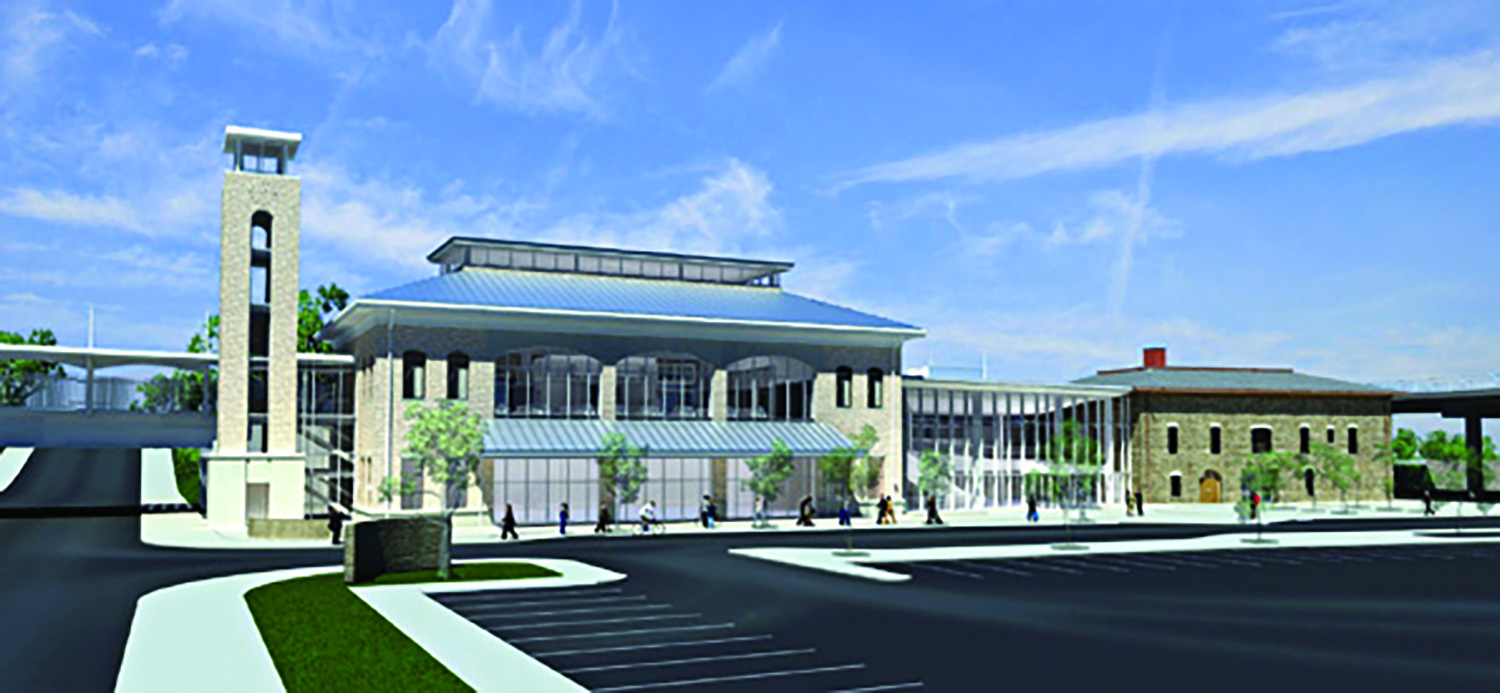The new Niagara Falls International Railway Station and Intermodal Transportation Center