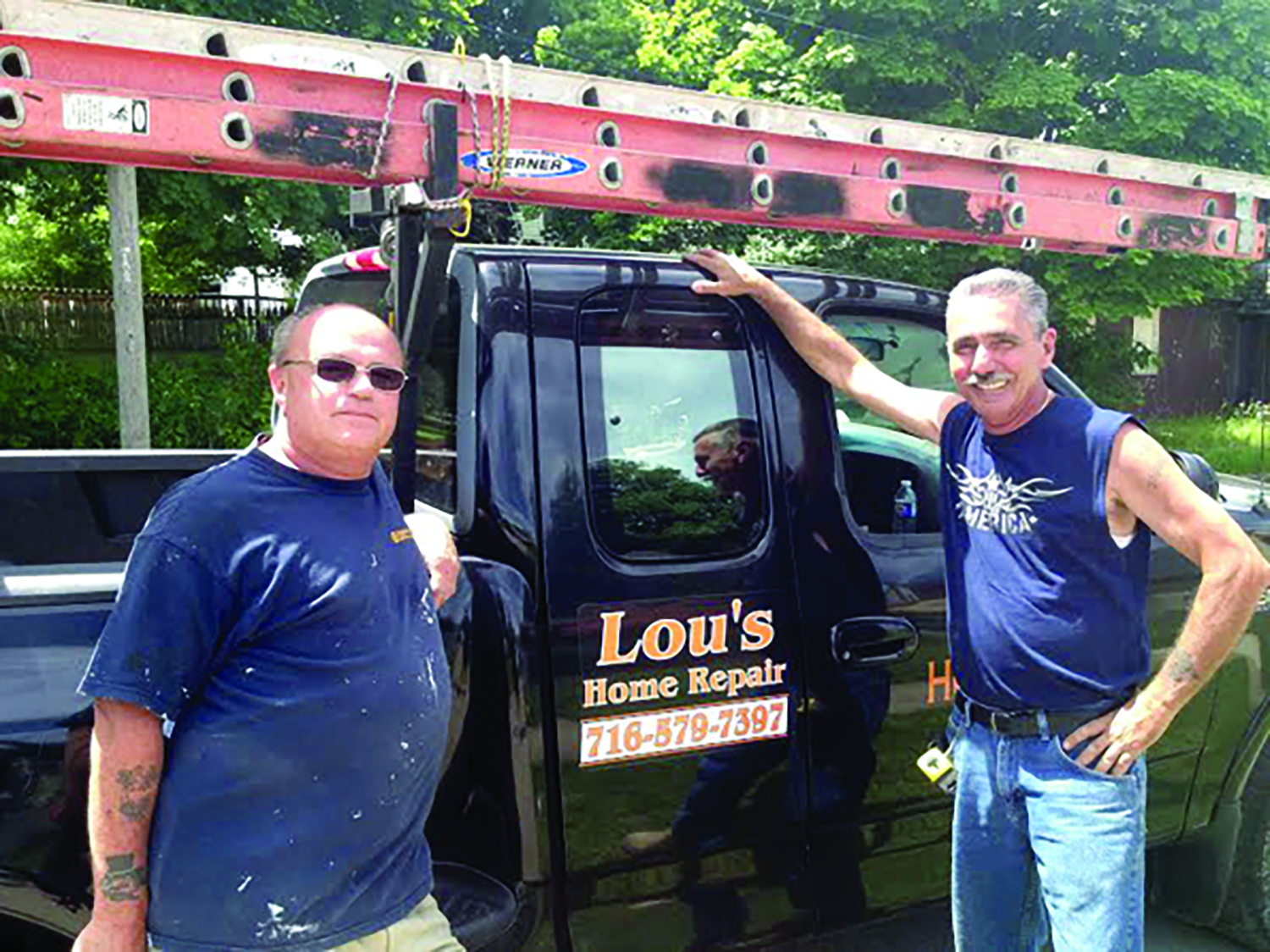 Guys you can trust. Lou with his long time helper Paul will come to your house and handle any repair.