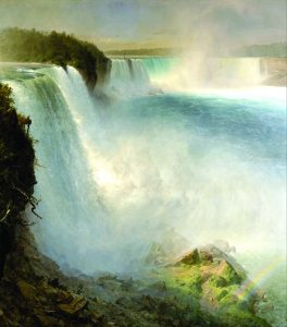 Niagara Falls, From the American Side is an 1867 masterpiece by Frederic Edwin Church, considered the dean of Niagara Falls painters.