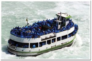 NBC featured Niagara Falls on its Nightly News broadcast two weeks ago. Nobody took notice so as not to trod on Maid of the Mist owner Jimmy Glynn’s feelings.