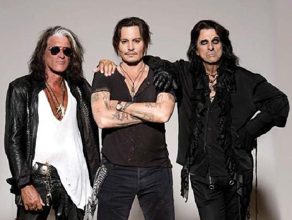 Joe Perry, Johnny Depp and Alice Cooper are the Hollywood Vampires. They’ll be playing at the Seneca Niagara Casino and Resort on Friday, July 9.