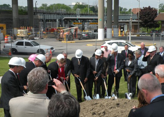 When a bevy of public officials broke ground on the new Niagara Falls train station not a one of them stop to discuss who would pay for it. Now we know - the City of Niagara Falls taxpayers, that's who!