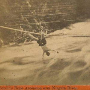 How they used to zipline in the Niagara Gorge...