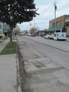 The standard practice of only 2 inches of milling and repaving in the city of Niagara Falls, such as is taking place on Buffalo Avenue, usually results in the blacktop cracking and potholes developing within just a few years, due to the brutally cold winters here.