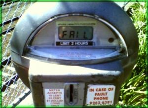 parking fail meter