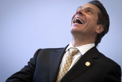 Gov. Andrew Cuomo has done miracles for New York State, according to studies conducted by Gov. Cuomo.