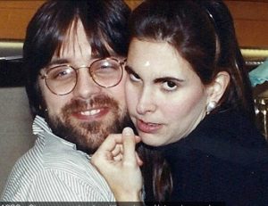 Early harem leader, Pam Cafritz with her master, Keith Raniere.
