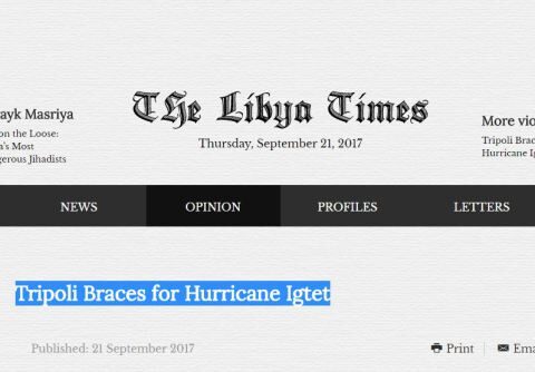 Basit Ingtet in Libya Times