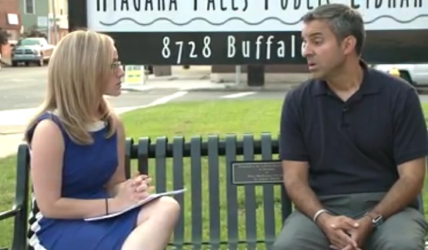 "She didn't just ask me that, did she?" Councilman Andy Touma appears flummoxed by a straightforward question from a local TV interviewer regarding the city's finances, a question for which he subsequently provided a nonsensical answer.
