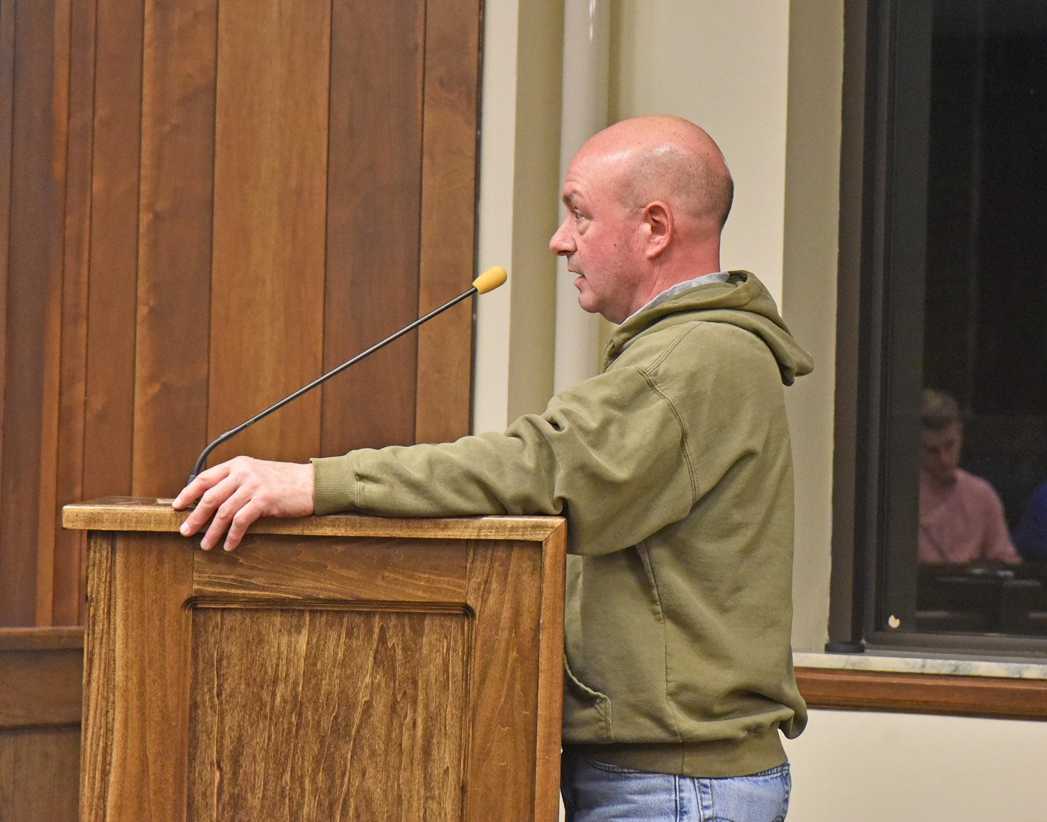 Rob Depaolo, who works in the city's inspection department, addressed the board about issues regarding the city's dog population. The official number of registered dogs is 2,209, which seems low to city officials. Council President Eric Zadzilka suggested a dog census as a first step to addressing and possibly re-vamping some of the city's dog laws.