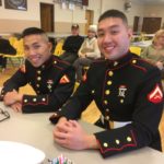 Two Local Marines Observe Veterans Day