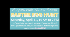 Niagara Falls Walk-a-Round Easter Egg Hunt Scheduled for Saturday throughout City