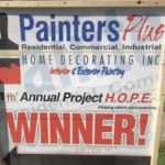 Painters Plus Home Decorating Announces 10th Annual Project HOPE Winner