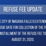 Niagara Falls Extends Refuse Fee Due Date to August 31st