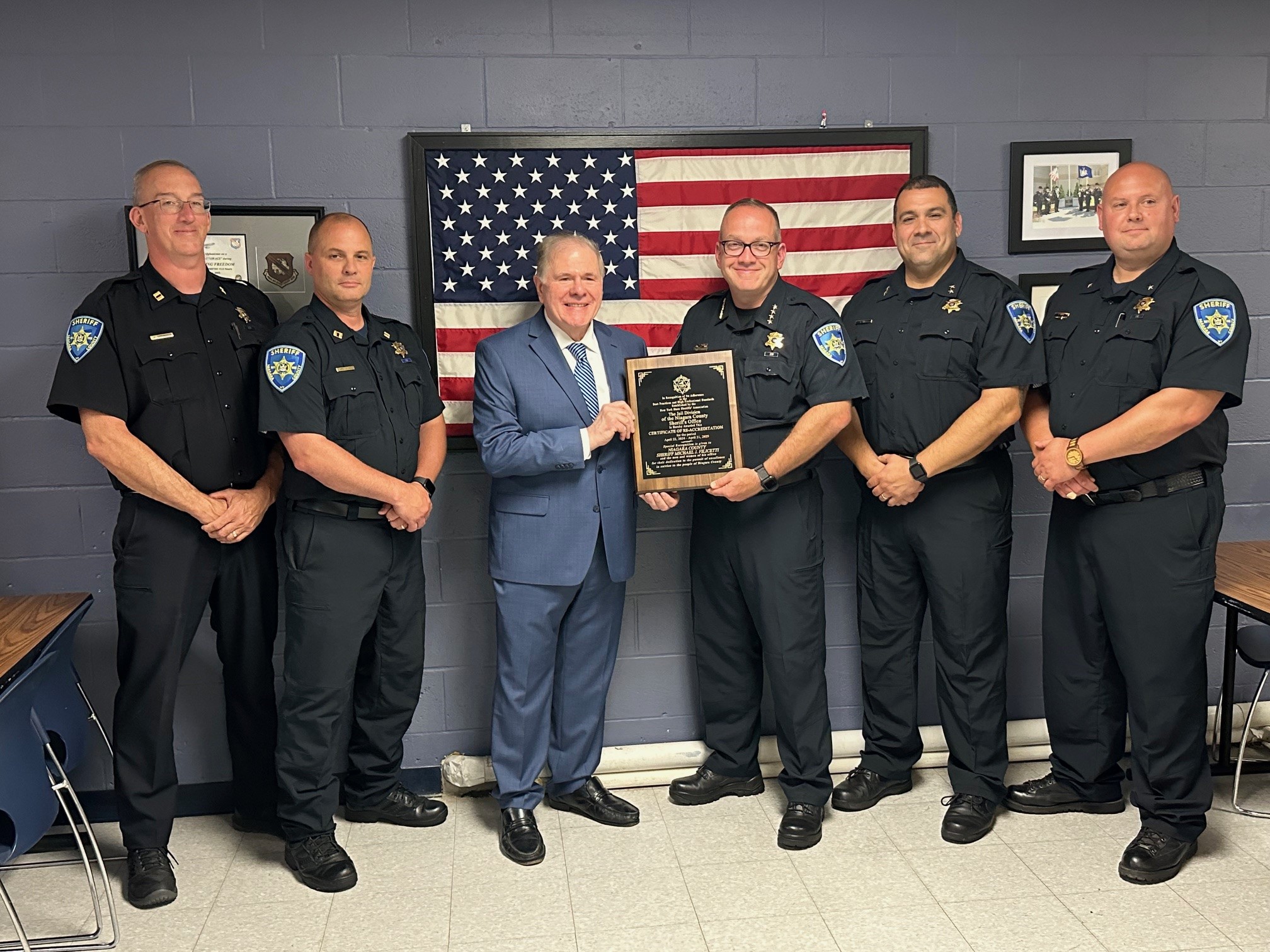 Niagara County Sheriff’s Office Receives Re-Accreditation