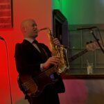 SoleTurn's Zachary Michael Multi-instrumentalist plays a Saxophone Solo to a sold out performance